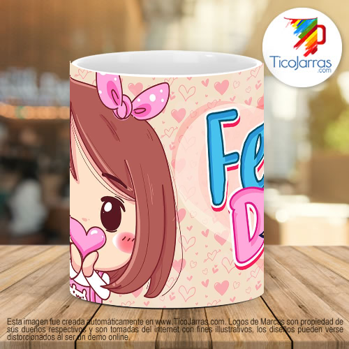 Tazas Personalizadas Feliz Día