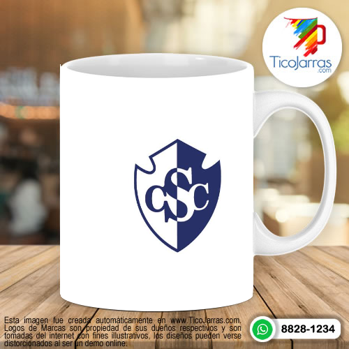 Diseños Personalizadas Taza de Cartago- Club Sport Cataginés