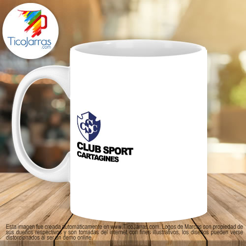 Jarras Personalizadas Taza de Cartago- Club Sport Cataginés