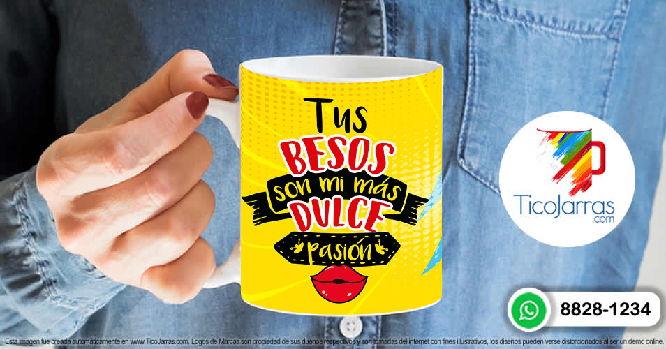 Artículos Personalizados Tus besos son mi más dulce pasión