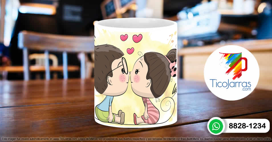 Tazas Personalizadas en Costa Rica Muchas veces las palabras sobran