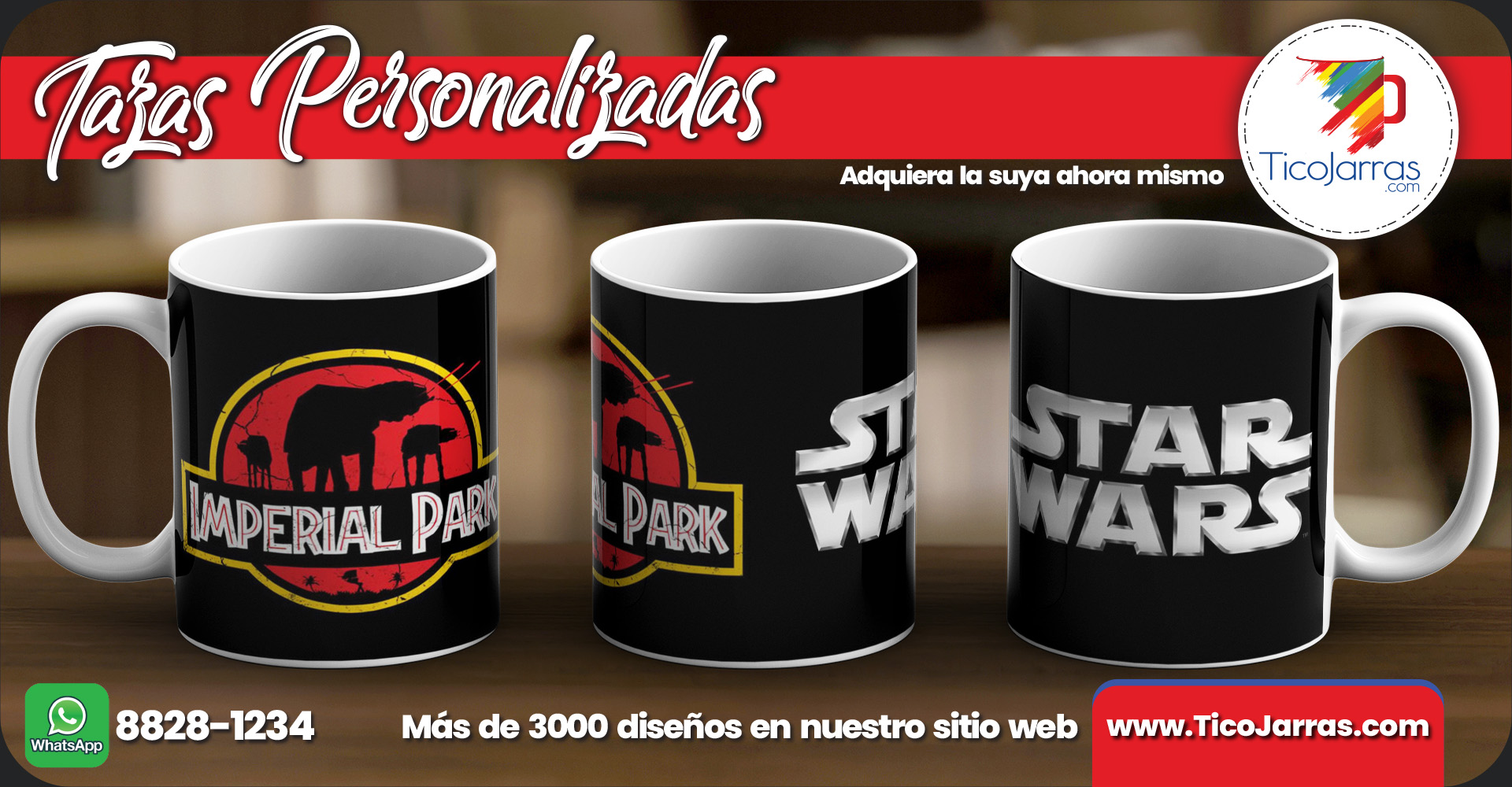 Tazas Personalizadas Imperial Park Star Wars