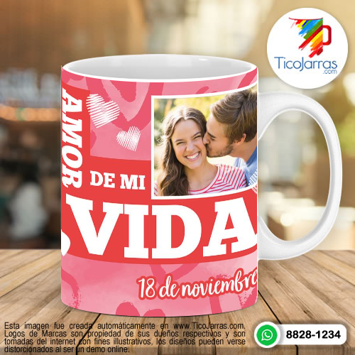 Tazas Personalizadas en Costa Rica Eres el amor de mi vida