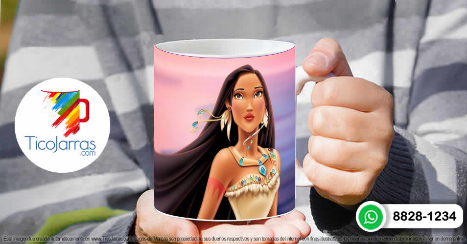 Tazas Personalizadas en Costa Rica Pocahontas