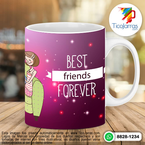 Tazas Personalizadas en Costa Rica Best Friends Forever
