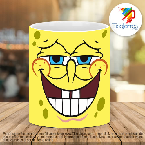Tazas Personalizadas Bob Sponja