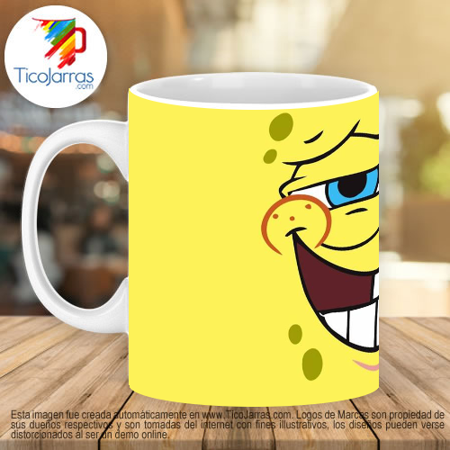 Jarras Personalizadas Bob Sponja