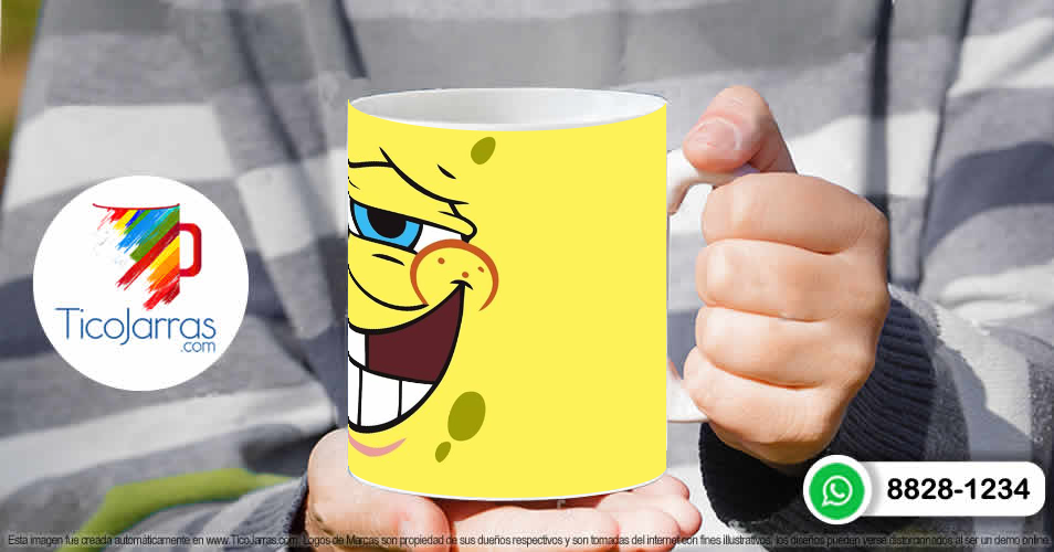 Tazas Personalizadas en Costa Rica Bob Sponja