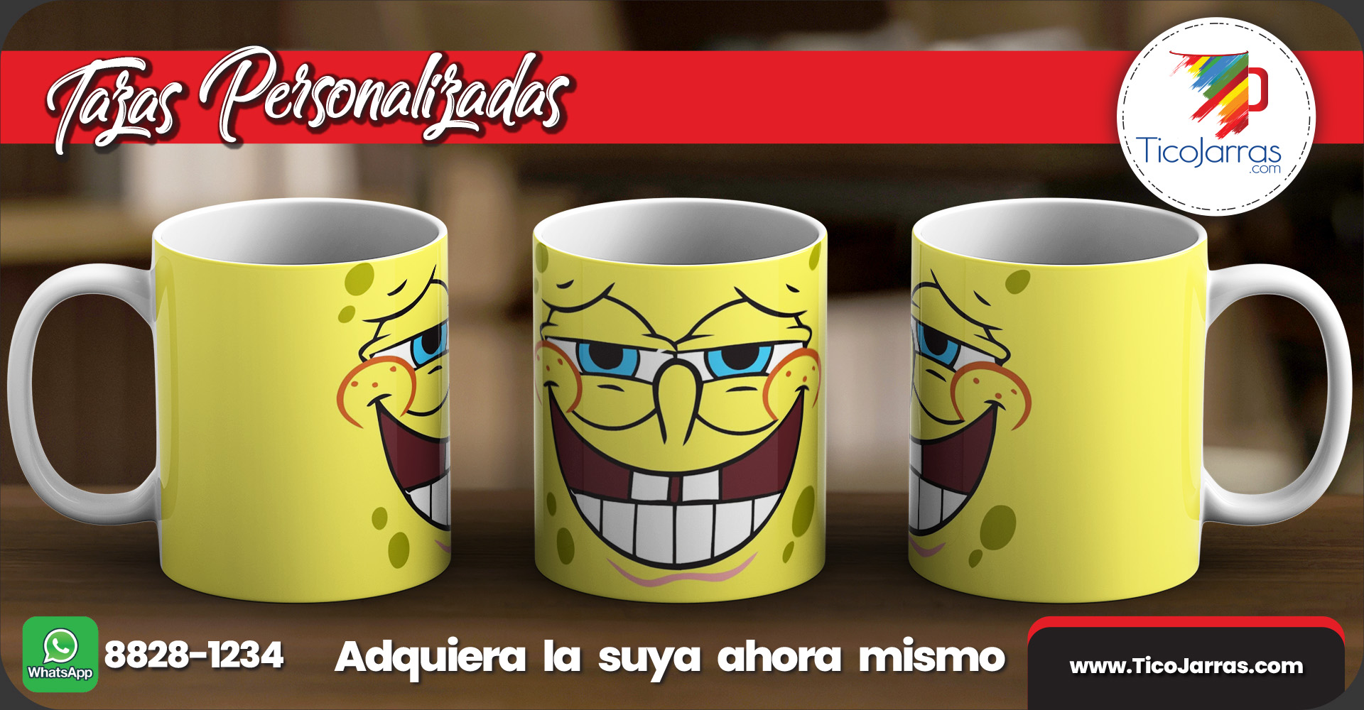 Tazas Personalizadas Bob Sponja