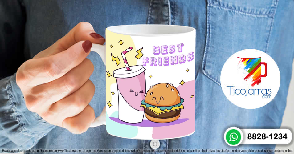 Artículos Personalizados Best Friends Día de la Amistad