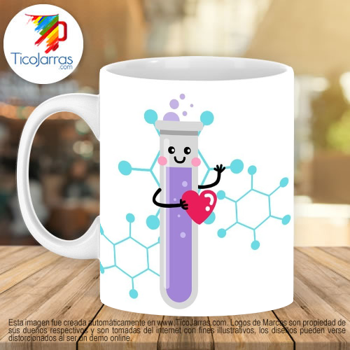 Jarras Personalizadas Lo nuestro tiene Química