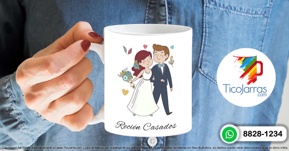 Artículos Personalizados Recién Casados con iniciales personalizadas