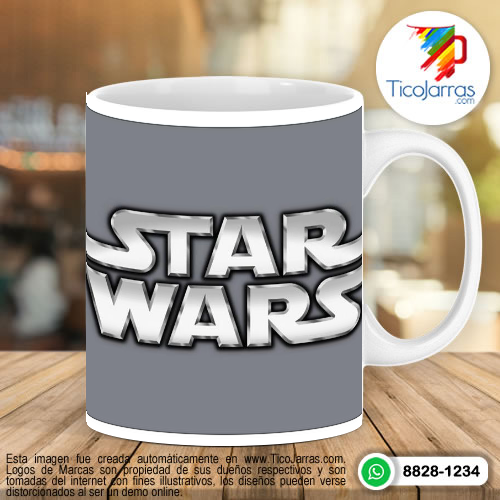 Tazas Personalizadas en Costa Rica Star Wars Love