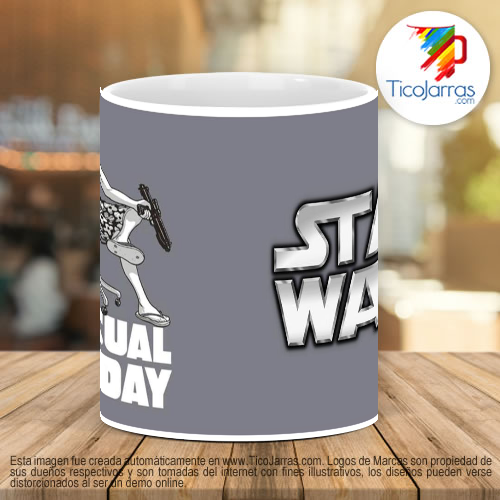 Tazas Personalizadas Star Wars Casual Friday