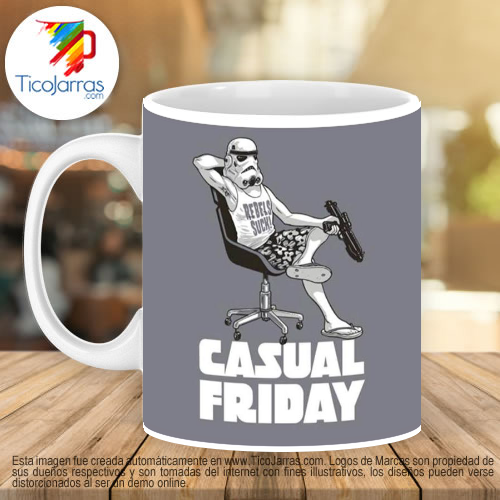 Jarras Personalizadas Star Wars Casual Friday