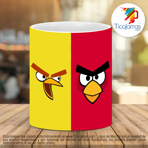 Tazas Personalizadas Hungry Birds