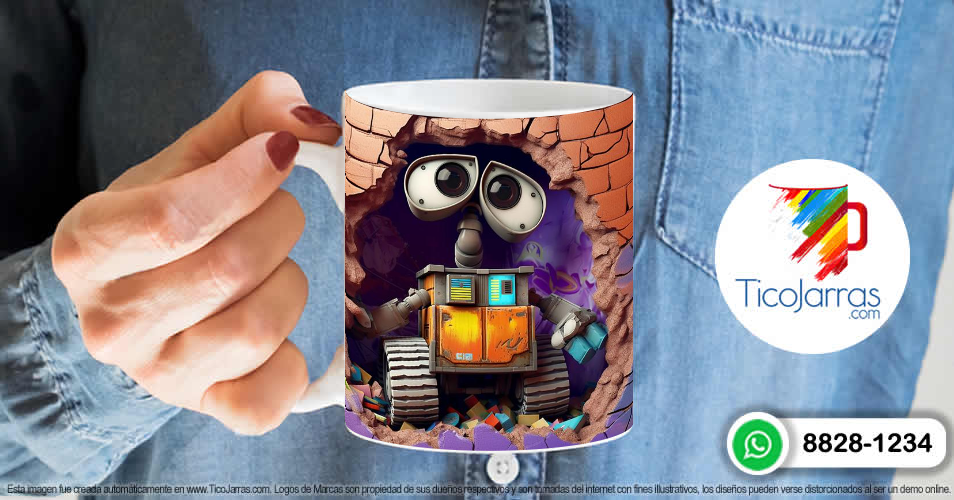 Artículos Personalizados Wall-e 3D