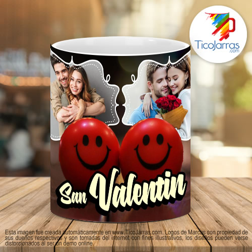 Tazas Personalizadas San Valentín