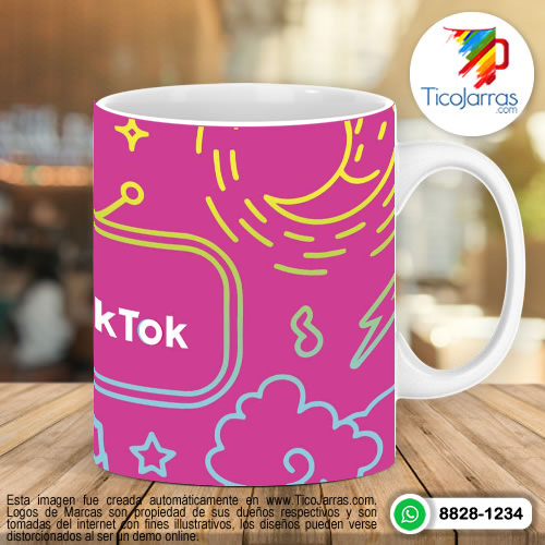 Tazas Personalizadas en Costa Rica Taza de TikTok