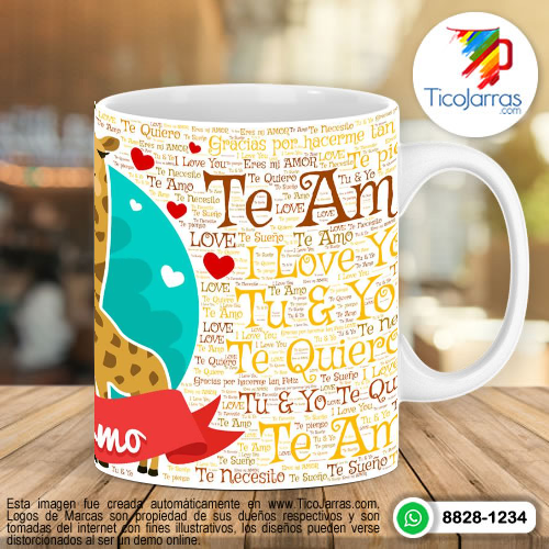 Diseños Personalizadas Te amo