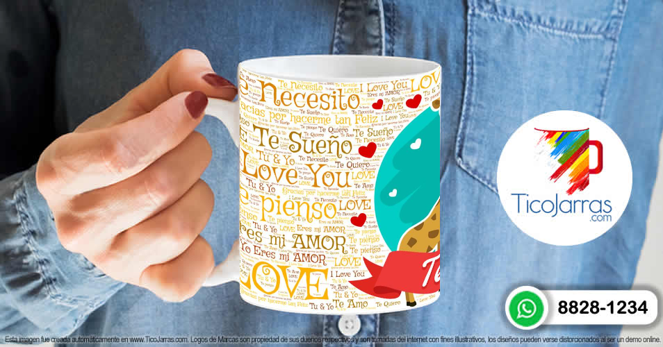 Artículos Personalizados Te amo