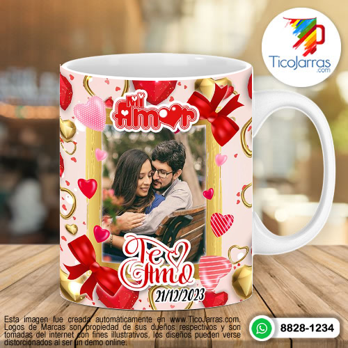 Diseños Personalizadas Taza con letra E, Taza con nombre personalizado, tema amor