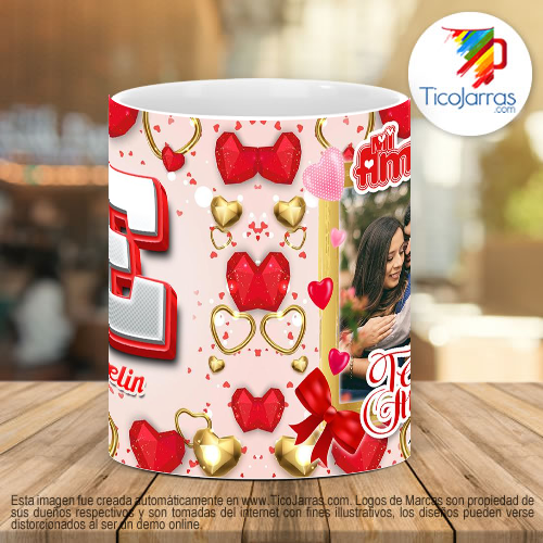 Tazas Personalizadas Taza con letra E, Taza con nombre personalizado, tema amor
