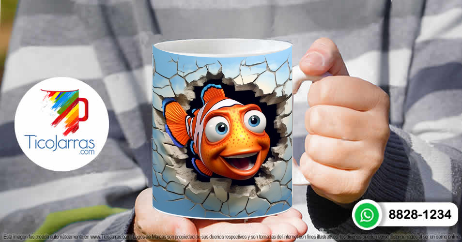 Tazas Personalizadas en Costa Rica Memo 3D