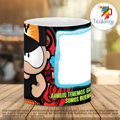 Tazas Personalizadas Aunque tenemos gustos diferentes, con foto