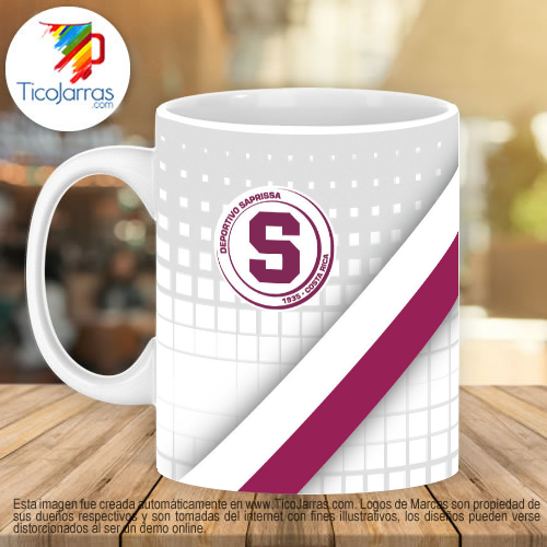 Jarras Personalizadas Taza de Saprissa 