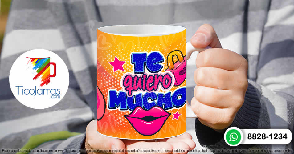 Tazas Personalizadas en Costa Rica Te quiero mucho