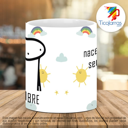 Tazas Personalizadas Octubre, nacen los serios