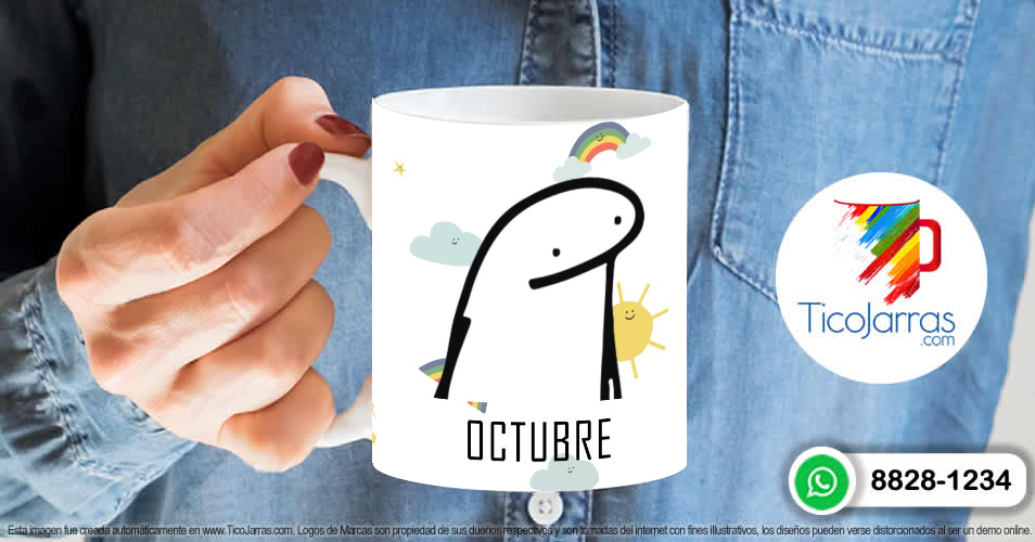 Tazas Personalizadas en Costa Rica Octubre, nacen los serios