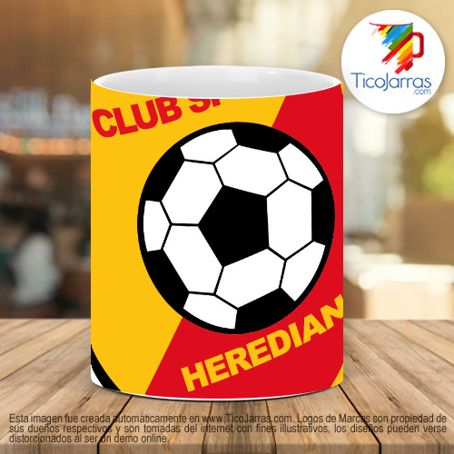 Tazas Personalizadas Escudo del Herediano CSH
