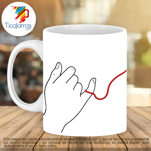 Jarras Personalizadas Amor unidos por Siempre