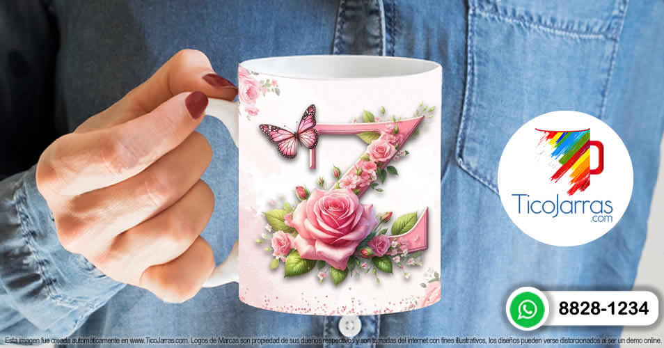 Artículos Personalizados Te amo Mamá, Feliz Día Letra Z