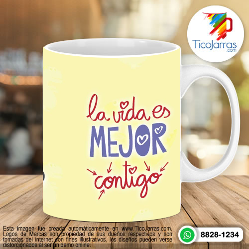 Diseños Personalizadas La vida es mejor contigo