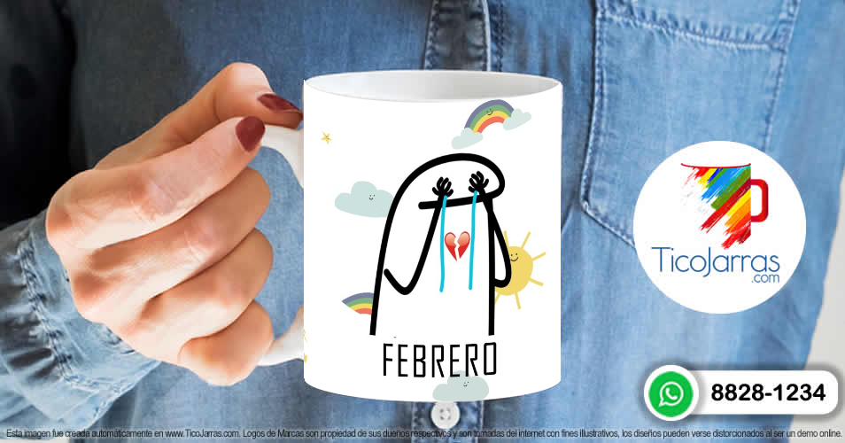 Tazas Personalizadas en Costa Rica Febrero, nacen los sensibles
