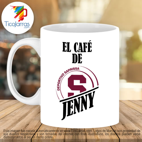 Jarras Personalizadas El Café de un Saprisista