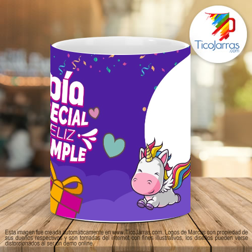 Tazas Personalizadas Es tu Día Especial - Feliz Cumpleaños