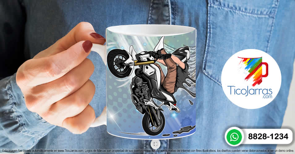 Artículos Personalizados Biker Feliz Día