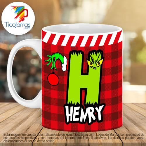 Grinch con Nombre con H