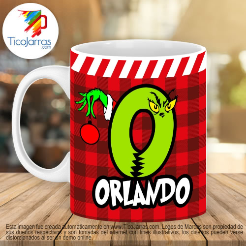 Grinch con Nombre con O