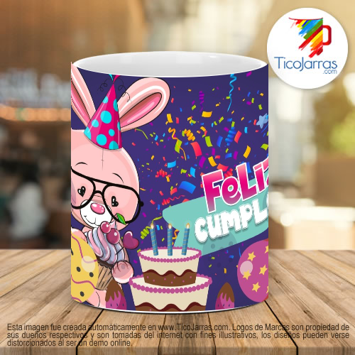Tazas Personalizadas Feliz Cumpleaños