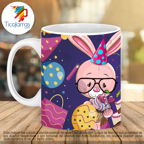 Jarras Personalizadas Feliz Cumpleaños