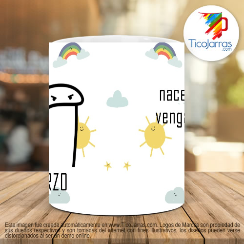 Tazas Personalizadas Marzo, nacen los vengativos