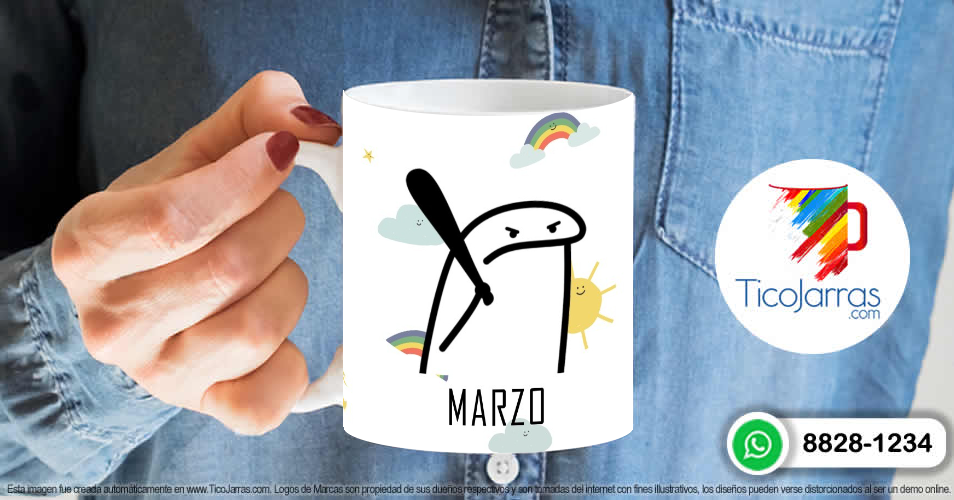Tazas Personalizadas en Costa Rica Marzo, nacen los vengativos