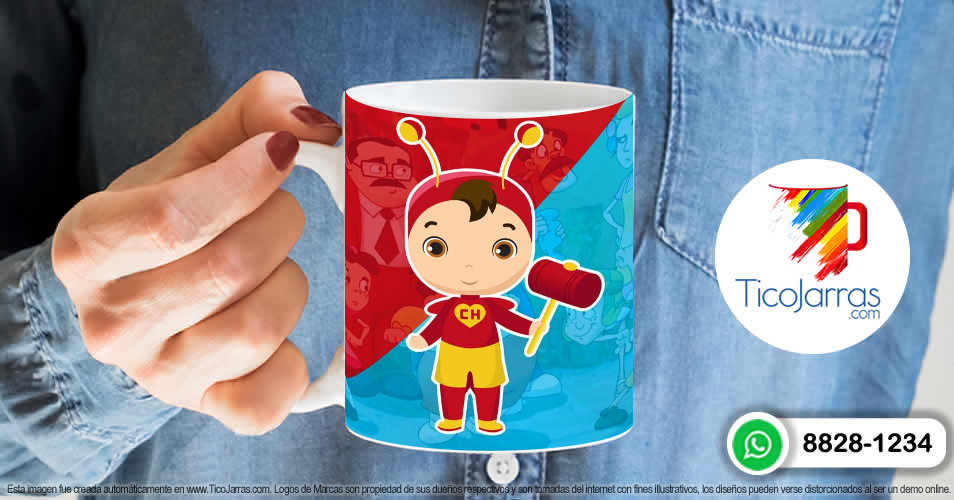 Artículos Personalizados El Chapulín colorado, Taza del Chavo del 8