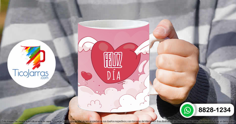 Tazas Personalizadas en Costa Rica Feliz Día mi amor