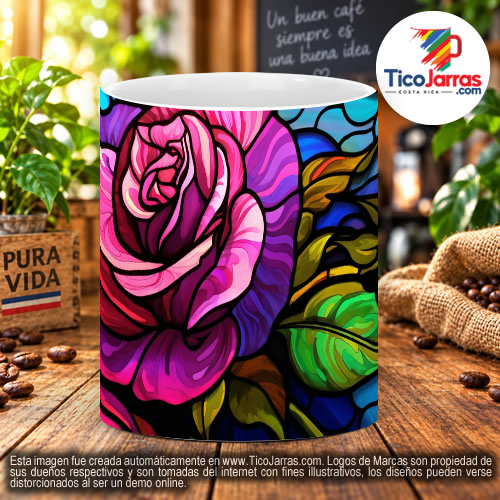 Rosas Vitrales